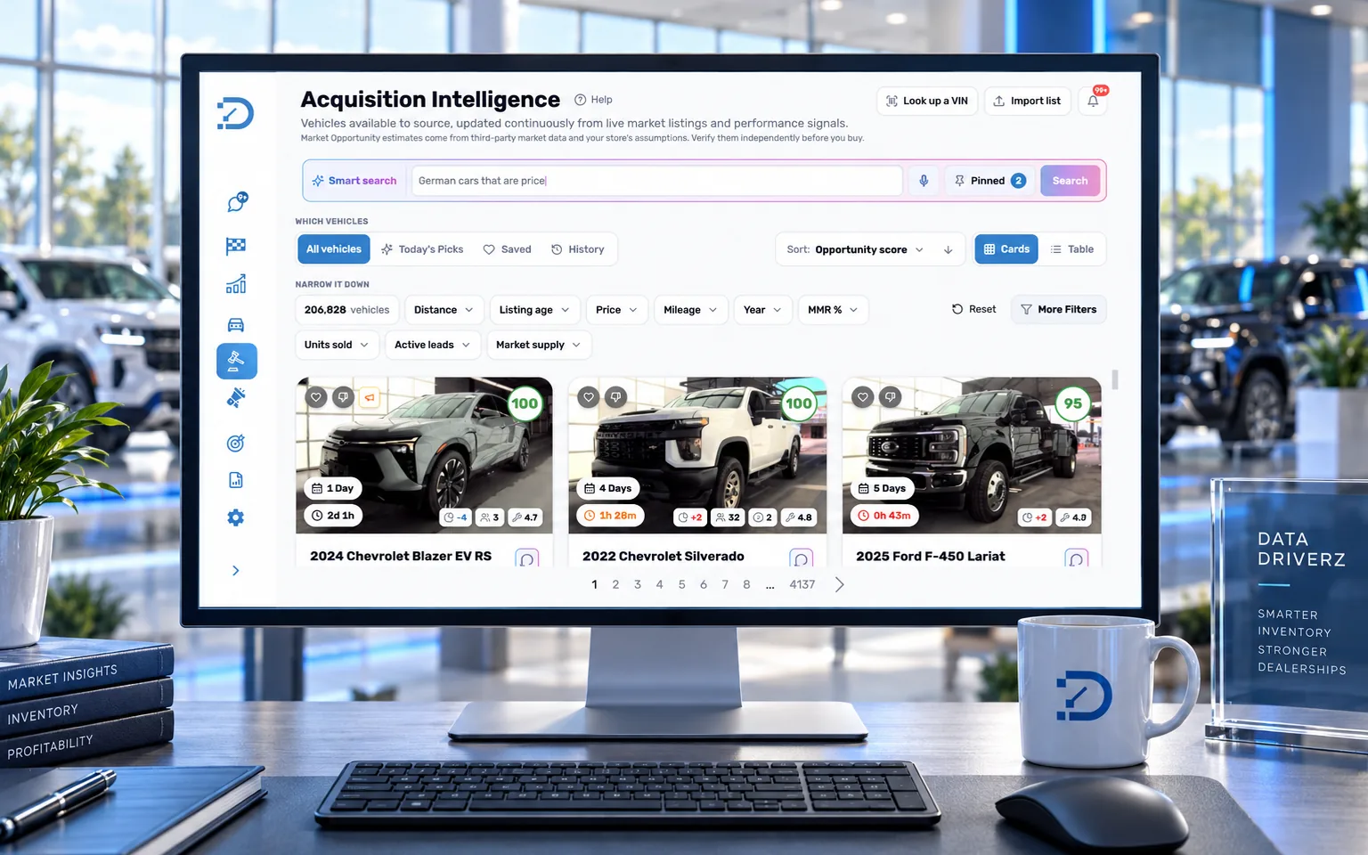 DataDriverz ODP — Web App · Automotive SaaS